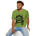 Defender Off-Road Shirt - "Custom Defender" Graphic 4x4 Adventure Tee - 100% Cotton / Cotton Blend