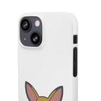 Phone Case — Cute 'for fox sake.' Cartoon Fox Protective Snap Case