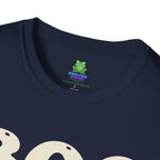Boo Crew Halloween T-Shirt - Cool Ghost Graphic Tee - 100% Cotton / Cotton Blend