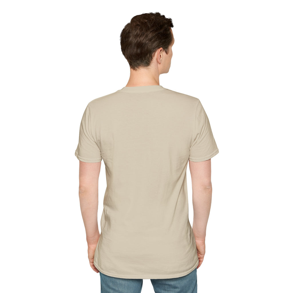 Men's Plain Tee - Brain Frog Men's Softstyle Plain T-Shirt - 100% Cotton / Cotton Blend