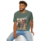 California Palm Photo Tee - Vintage Sunset Graphic T-Shirt - 100% Cotton