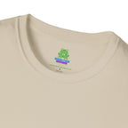 Woman's Plain Tee - Brain Frog Woman's Softstyle Plain T-Shirt - 100% Cotton / Cotton Blend - Colour Set One (16 Colours)