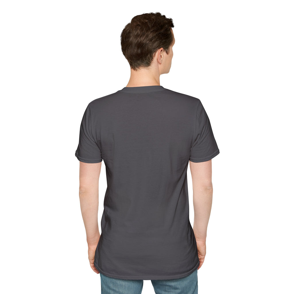 Men's Plain Tee - Brain Frog Men's Softstyle Plain T-Shirt - 100% Cotton / Cotton Blend