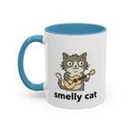 Smelly Cat Guitar Cat Accent Coffee Mug – Funny Friends Sitcom Cat Lover Gift