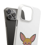 Phone Case — Cute 'for fox sake.' Cartoon Fox Protective Snap Case