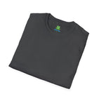 Woman's Plain Tee - Brain Frog Woman's Softstyle Plain T-Shirt - 100% Cotton / Cotton Blend - White / Black / Navy / Grey - 12 colours available
