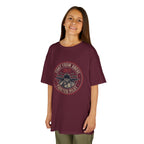 Kids T-Shirt - 'Flight From Above 2017 Fighter Pilot' Vintage Airplane Design - 100% Cotton / Cotton Blend