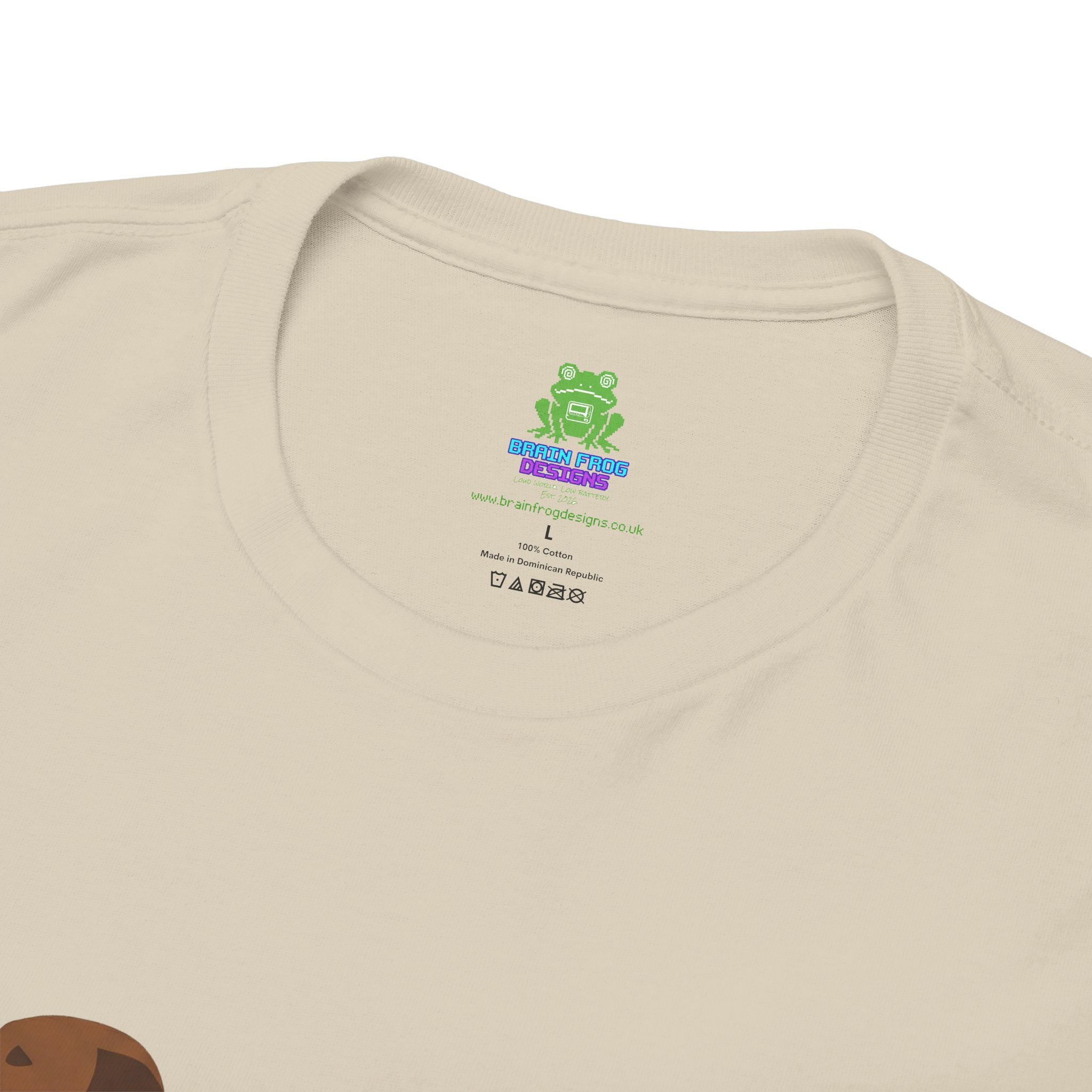 Dachshund Dog T‑Shirt — Cute Brown Sausage Dog Graphic Tee - 100% Cotton