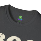 Boo Crew Halloween T-Shirt - Cool Ghost Graphic Tee - 100% Cotton / Cotton Blend
