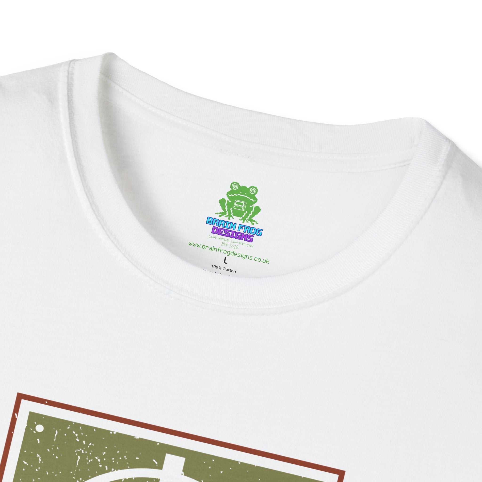 Finish Him! Gamer Target Graphic T‑Shirt - 100% Cotton / Cotton Blend