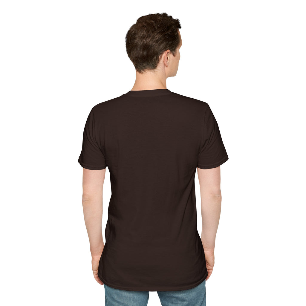 Men's Plain Tee - Brain Frog Men's Softstyle Plain T-Shirt - 100% Cotton / Cotton Blend