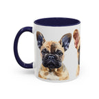 French Bulldog Accent Coffee Mug – Cute Pet Portraits (11/15 oz)