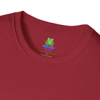 Woman's Plain Tee - Brain Frog Woman's Softstyle Plain T-Shirt - 100% Cotton / Cotton Blend - Colour Set One (16 Colours)