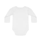 Panda-monium Baby Bodysuit - Cute Panda Long-Sleeve Organic Onesie - 100% certified organic cotton