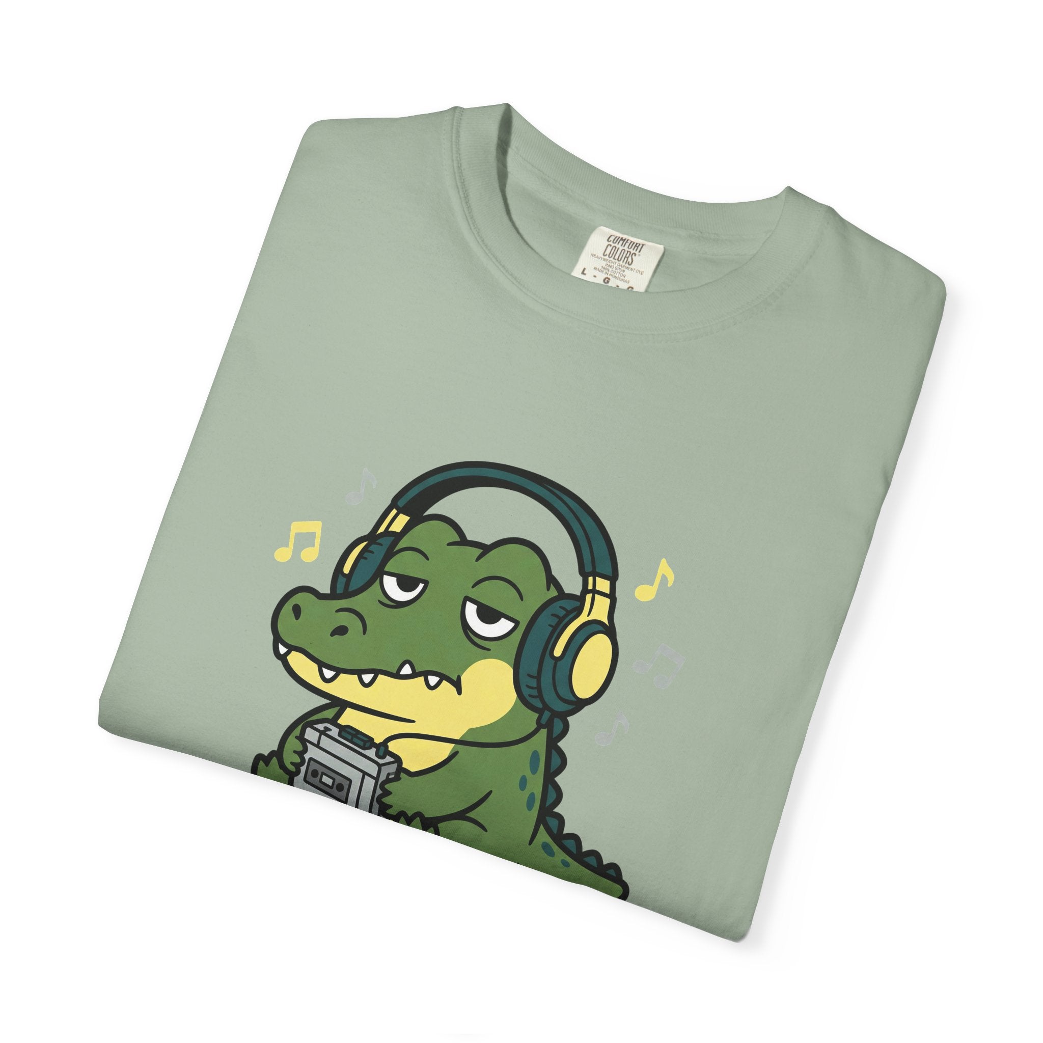 Just Vibing, Mostly Crocodile T-Shirt - 100% Cotton
