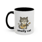 Smelly Cat Guitar Cat Accent Coffee Mug – Funny Friends Sitcom Cat Lover Gift