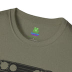 Defender Off-Road Shirt - "Custom Defender" Graphic 4x4 Adventure Tee - 100% Cotton / Cotton Blend