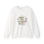 'Maybe later, but probably not' - Girls / Woman's Heavy Blend™ Crewneck Sweatshirt