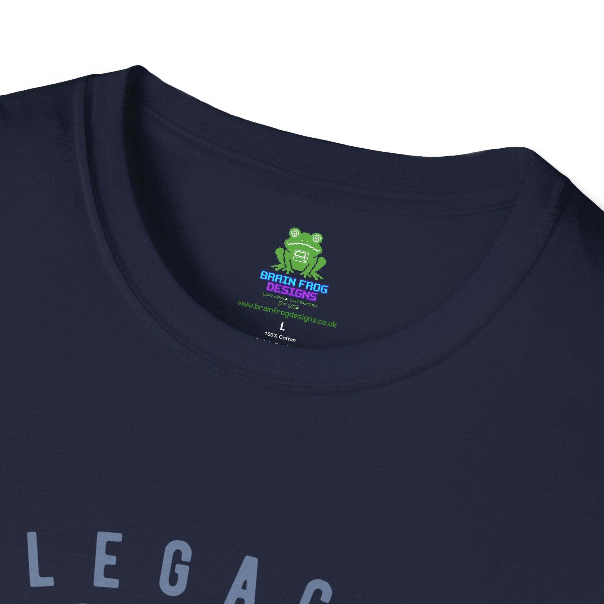 Old School Car T-Shirt - "Legacy Never Die" Vintage Auto Tee - 100% Cotton