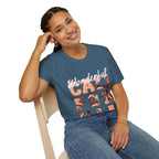 California Palm Photo Tee - Vintage Sunset Graphic T-Shirt - 100% Cotton