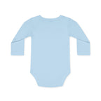 Panda-monium Baby Bodysuit - Cute Panda Long-Sleeve Organic Onesie - 100% certified organic cotton