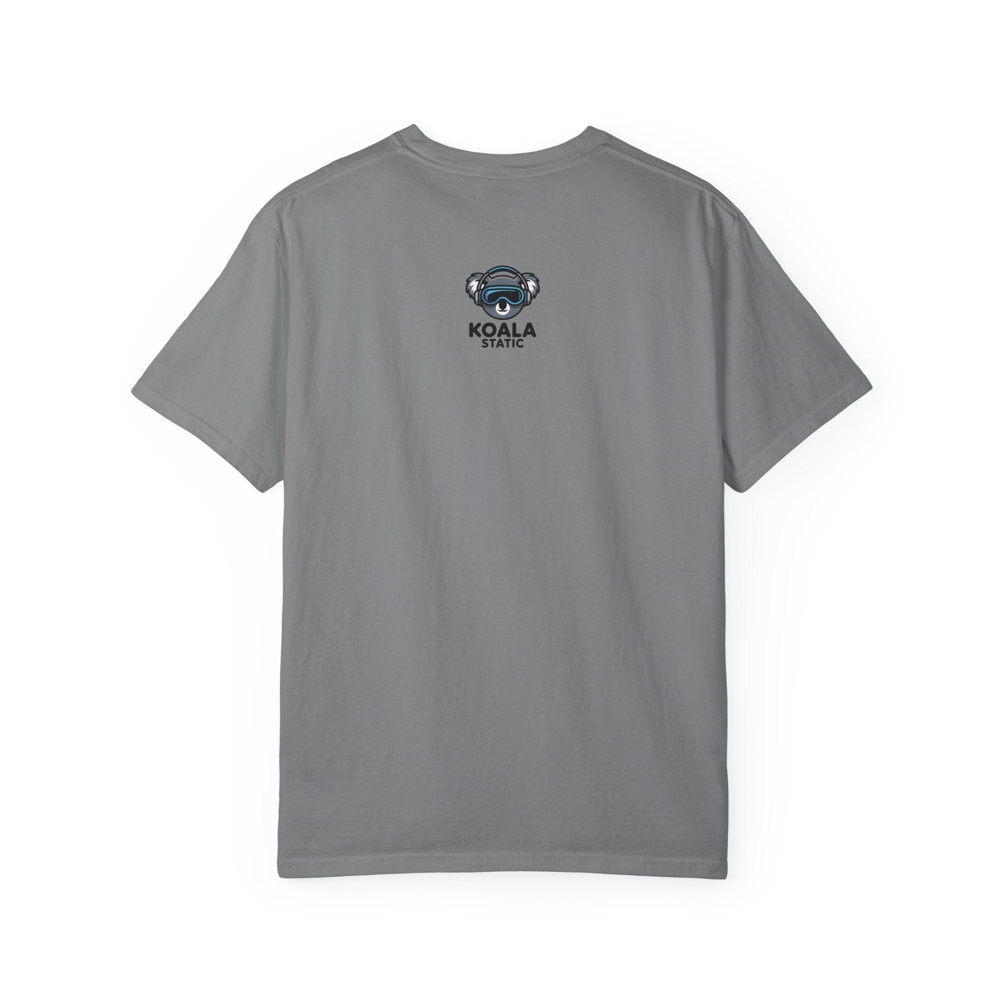 Koala Static Headphones Tee — Retro 90s Chill Graphic T-Shirt - 100% Cotton