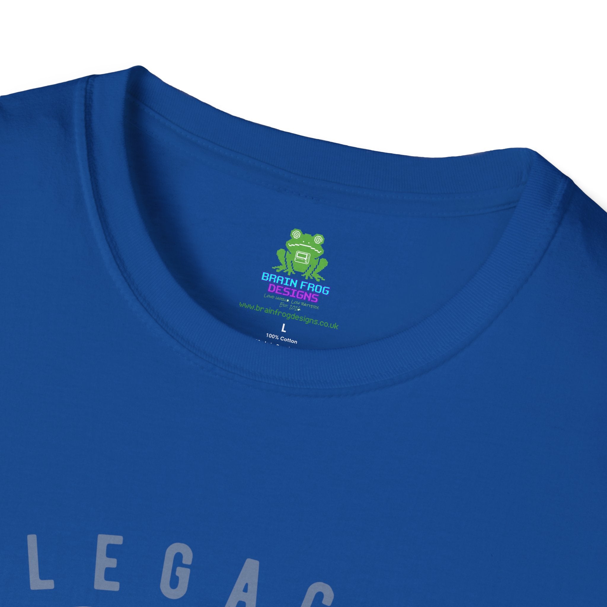 Old School Car T-Shirt - "Legacy Never Die" Vintage Auto Tee - 100% Cotton