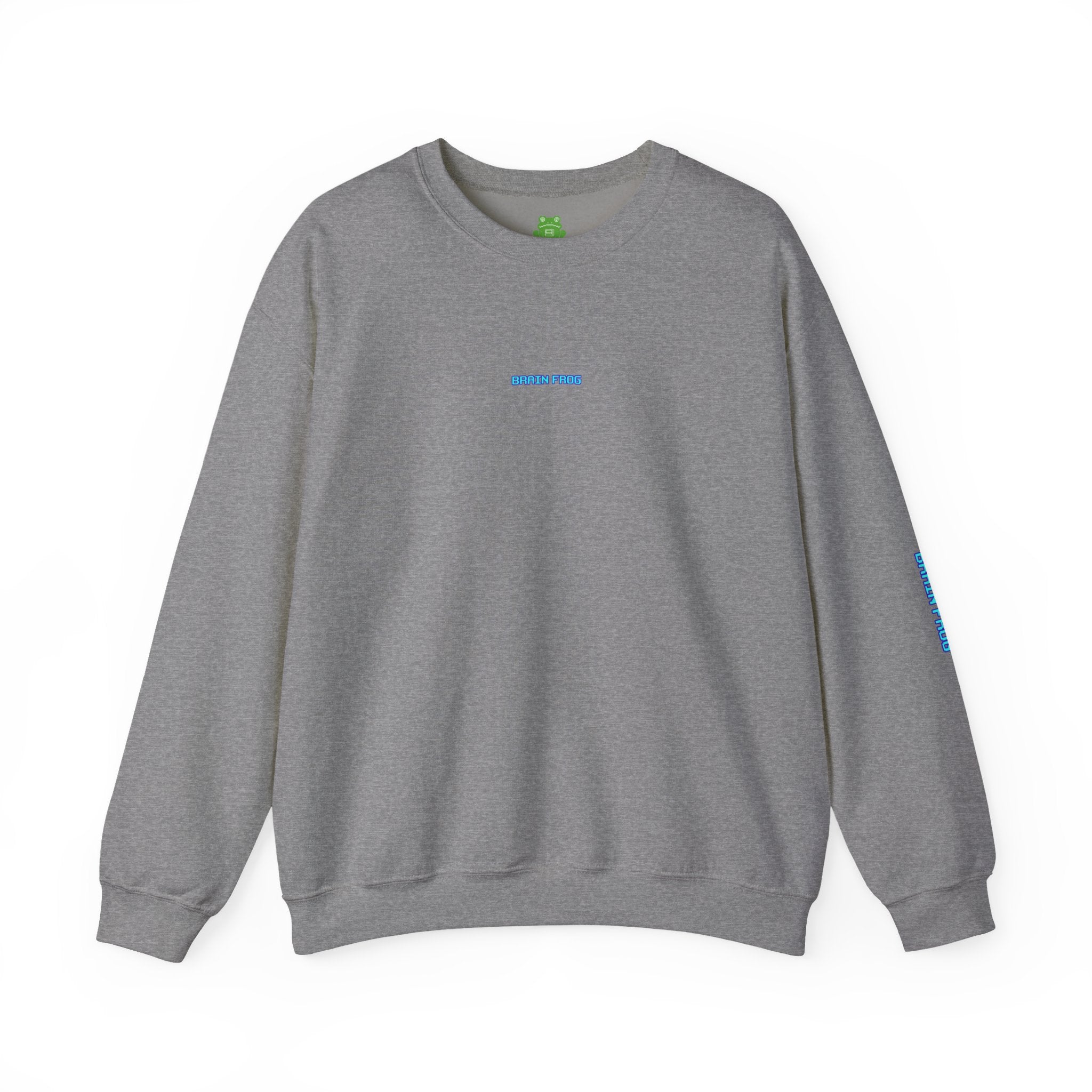 Brain Frog Signature Men's Heavy Blend™ Crewneck Sweatshirt