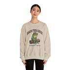 Signature Brain Frog Creek Sweatshirt - Vintage Fisherman Frog Crewneck