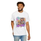Vintage 80s Capybara T-Shirt — 'NOT TODAY' Neon Walkman Design - 100% Cotton