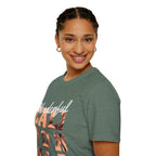 California Palm Photo Tee - Vintage Sunset Graphic T-Shirt - 100% Cotton