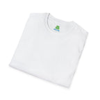 Woman's Plain Tee - Brain Frog Woman's Softstyle Plain T-Shirt - 100% Cotton / Cotton Blend - White / Black / Navy / Grey - 12 colours available