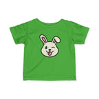 Cute Winking Bunny Infant Tee - Baby Graphic T Shirt - 100% Cotton
