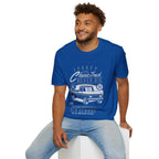 Old School Car T-Shirt - "Legacy Never Die" Vintage Auto Tee - 100% Cotton