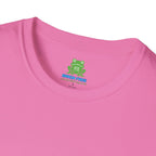 Woman's Plain Tee - Brain Frog Woman's Softstyle Plain T-Shirt - 100% Cotton / Cotton Blend - Colour Set Two (17 Colours)