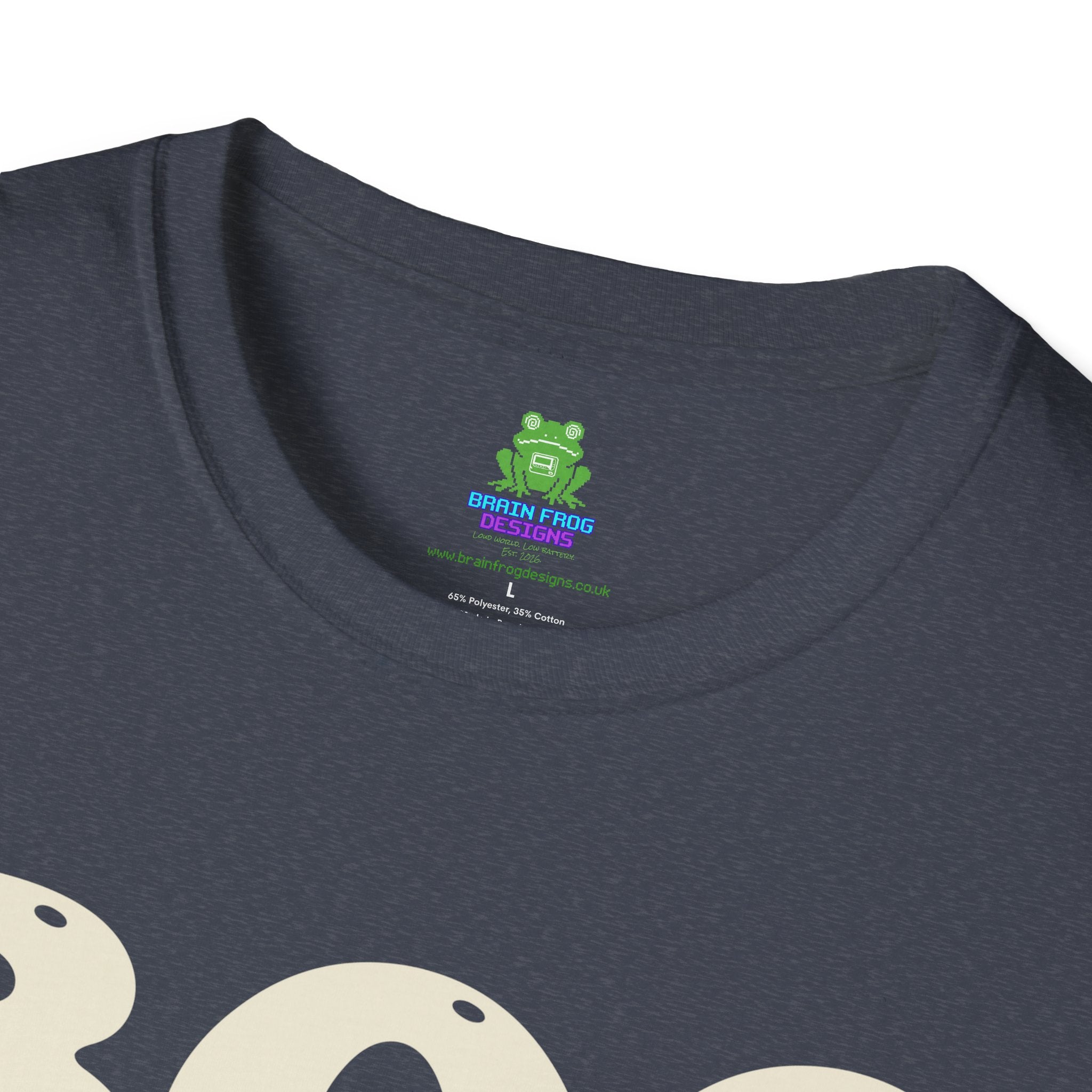Boo Crew Halloween T-Shirt - Cool Ghost Graphic Tee - 100% Cotton / Cotton Blend