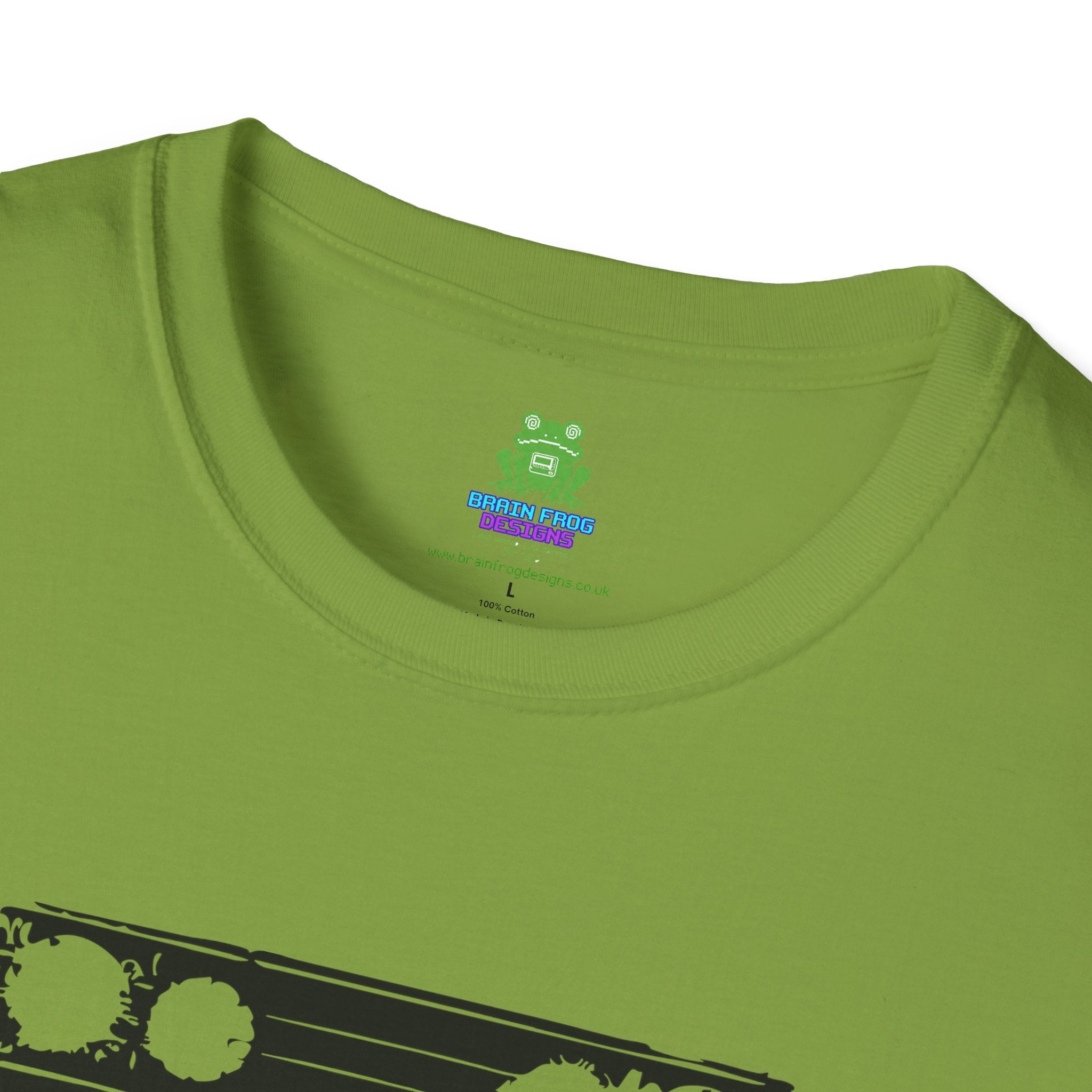Defender Off-Road Shirt - "Custom Defender" Graphic 4x4 Adventure Tee - 100% Cotton / Cotton Blend