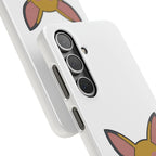 Phone Case — Cute 'for fox sake.' Cartoon Fox Protective Snap Case