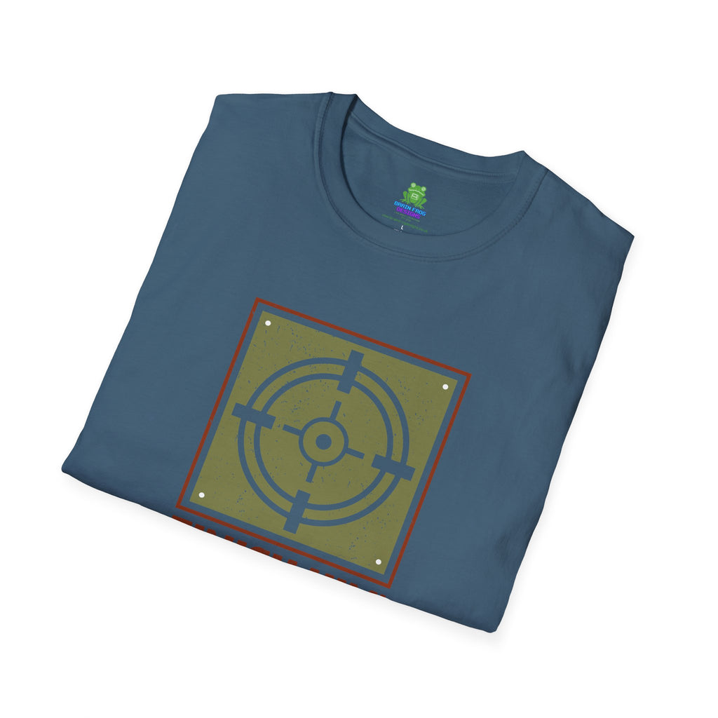Finish Him! Gamer Target Graphic T‑Shirt - 100% Cotton / Cotton Blend