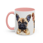 French Bulldog Accent Coffee Mug – Cute Pet Portraits (11/15 oz)