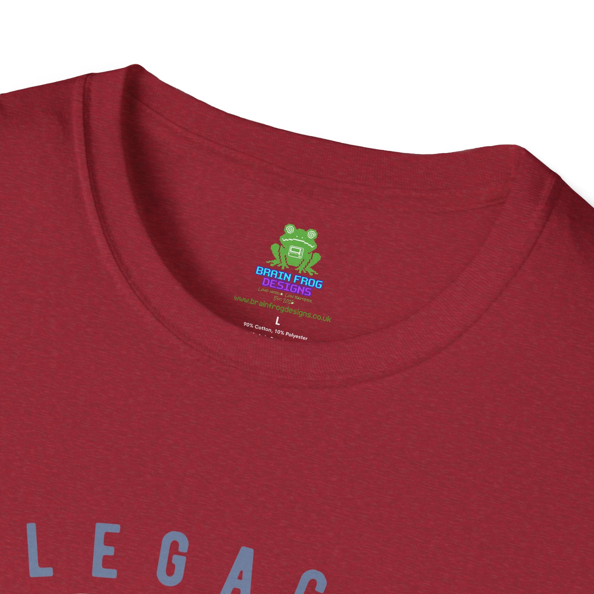 Old School Car T-Shirt - "Legacy Never Die" Vintage Auto Tee - 100% Cotton