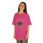 Kids T-Shirt - 'Flight From Above 2017 Fighter Pilot' Vintage Airplane Design - 100% Cotton / Cotton Blend
