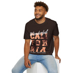 California Palm Photo Tee - Vintage Sunset Graphic T-Shirt - 100% Cotton