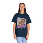 Vintage 80s Capybara T-Shirt — 'NOT TODAY' Neon Walkman Design - 100% Cotton