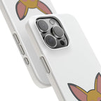 Phone Case — Cute 'for fox sake.' Cartoon Fox Protective Snap Case