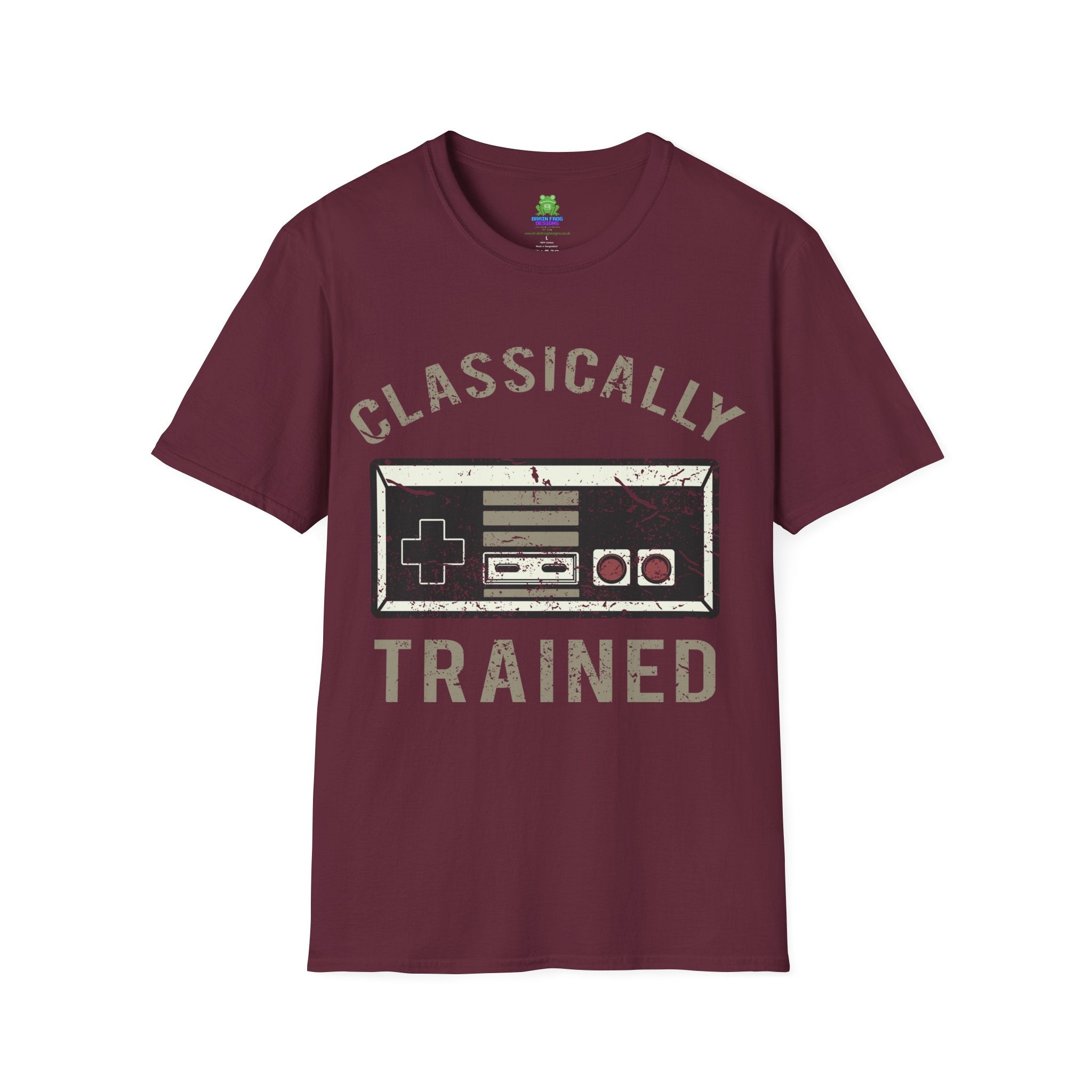 Classically Trained T-Shirt - Vintage Video Gamer Tee