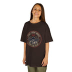 Kids T-Shirt - 'Flight From Above 2017 Fighter Pilot' Vintage Airplane Design - 100% Cotton / Cotton Blend