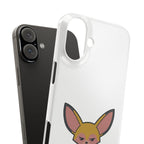 Phone Case — Cute 'for fox sake.' Cartoon Fox Protective Snap Case