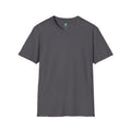 Men's Plain Tee - Brain Frog Men's Softstyle Plain T-Shirt - 100% Cotton / Cotton Blend