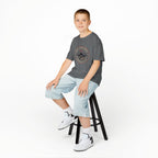Kids T-Shirt - 'Flight From Above 2017 Fighter Pilot' Vintage Airplane Design - 100% Cotton / Cotton Blend